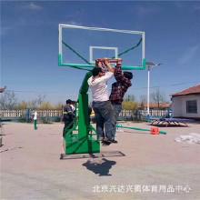 移动式平箱仿液压篮球架，地埋式篮球架，180方管篮球架