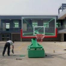 【博泰篮球架】 地埋方管篮球架 180方管篮球架 固定篮球架 篮球架厂家