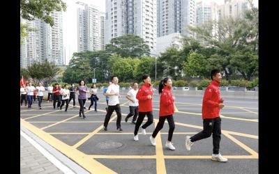 深圳：市民长跑日福田分会场活动启动