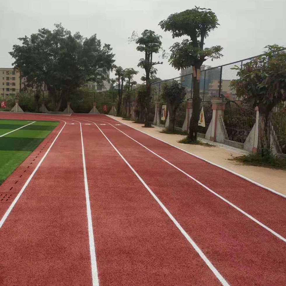 EPDM学校塑胶跑道幼儿园地面