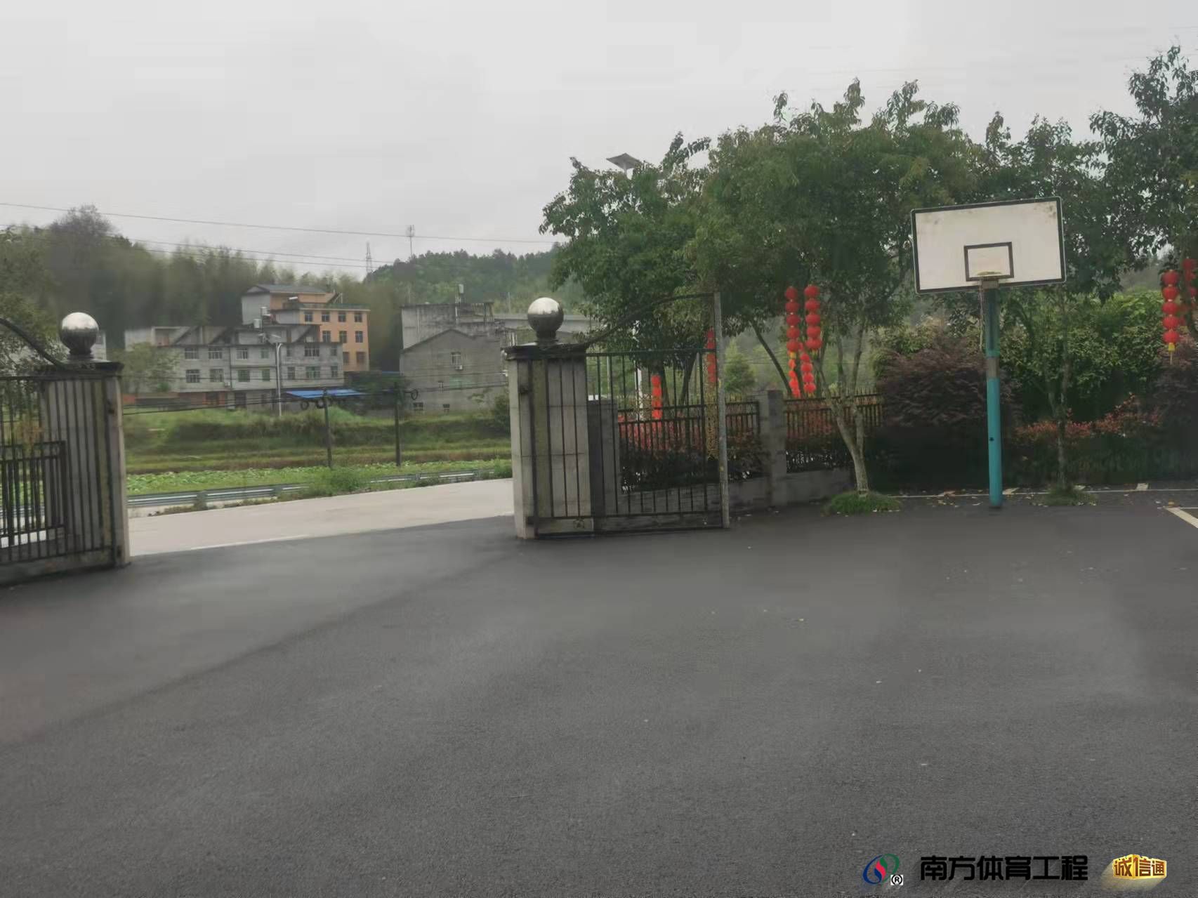福建省三明市宁化县城郊镇马元亭村委会马元亭村部篮球架