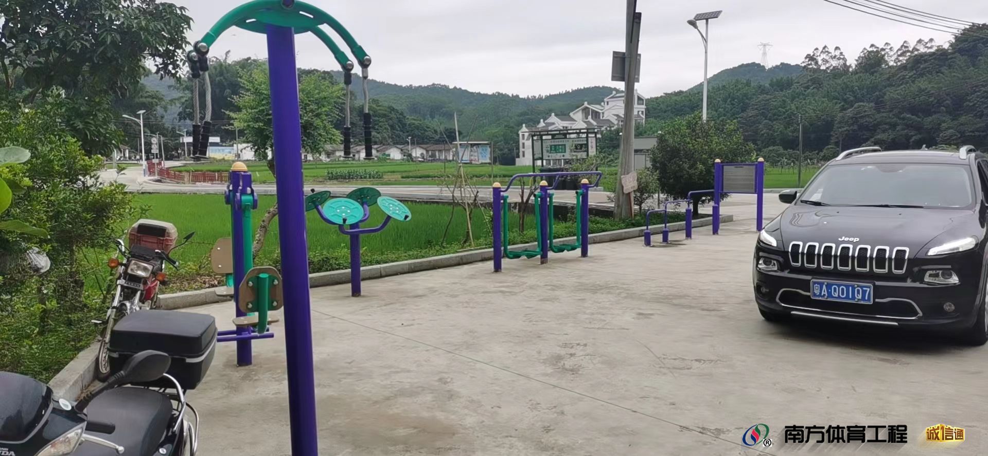 广东省广州市增城区派潭镇密石村委会广州市增城区派潭镇密石村委篮球架
