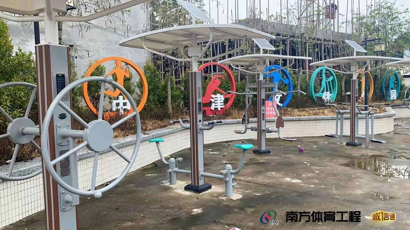 广东省潮州市湘桥区意溪镇中津村民委员会中津村文体小公园篮球架