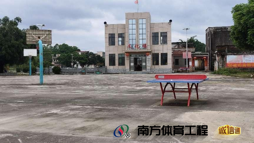 广东省阳江市阳东区大八镇良爱村委会良爱村篮球场篮球架